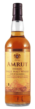 Whisky - Amrut Single Malt, 0,7 L. 46%